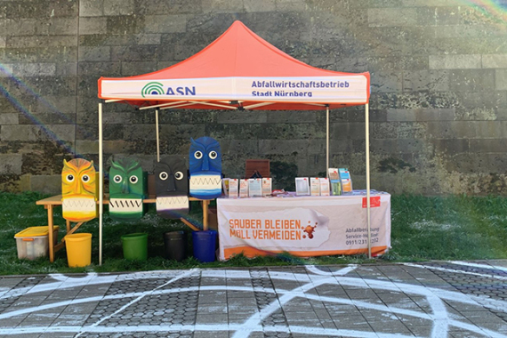 ASN Abfallberatung Infostand