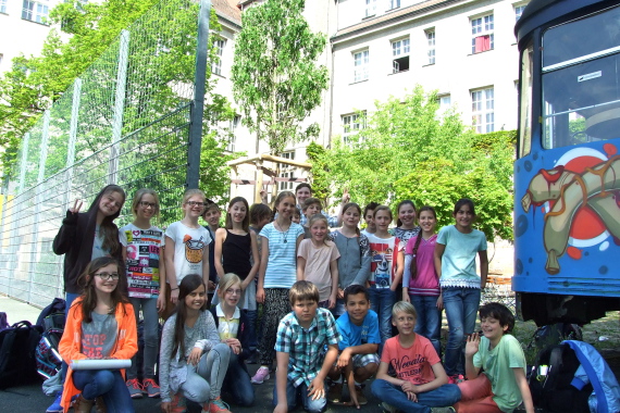 Melanchthon Gymnasium Baumpflanzung