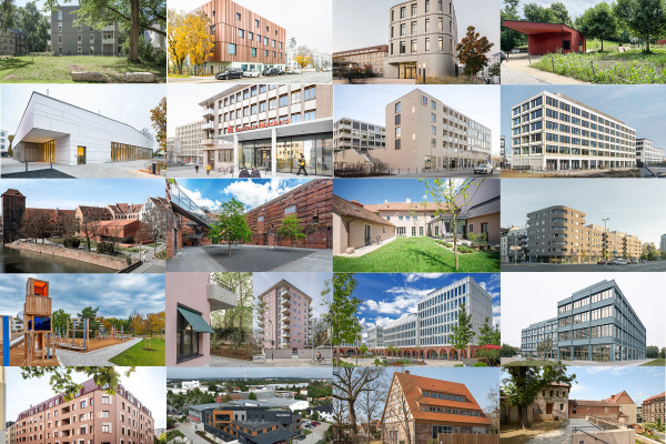 Architekturpreis der Stadt Nürnberg 2026 Abgegebene Arbeiten