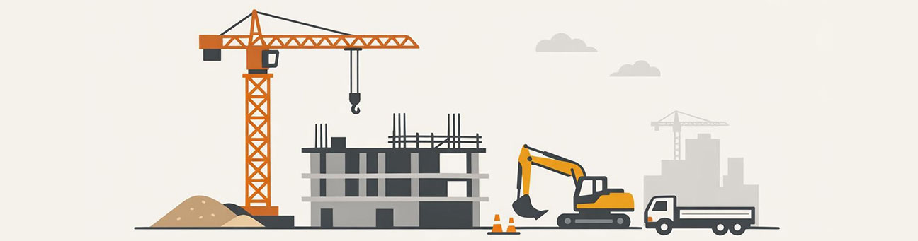 Baustelle, Bild © KI