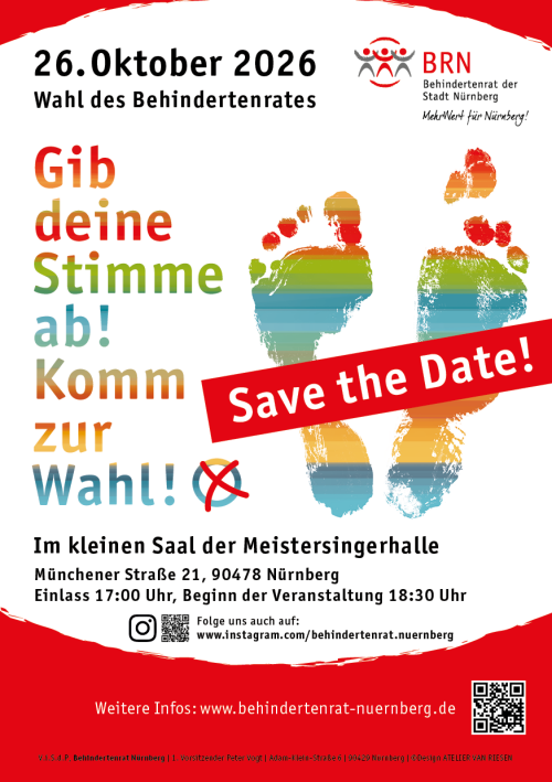 Wahlplakat 2026 © Atelier van Riesen