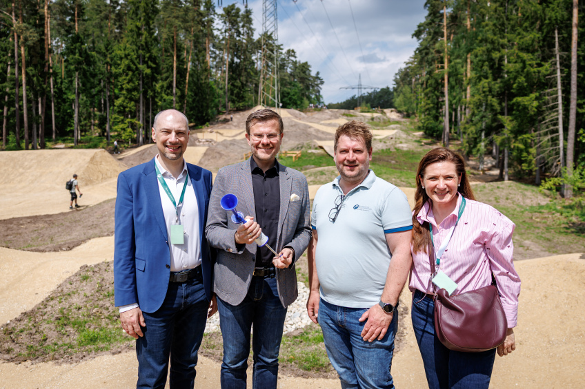 BaySF - Eröffnung des Bikeparks Schmausenbuck