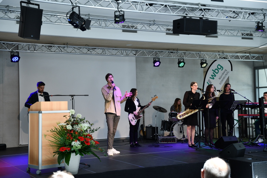 Einweihung Neubau Mai 2022, Bild © wbg Nürnberg