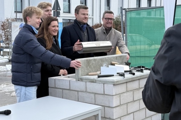 Grundsteinlegung Haus der Athleten Januar 2026