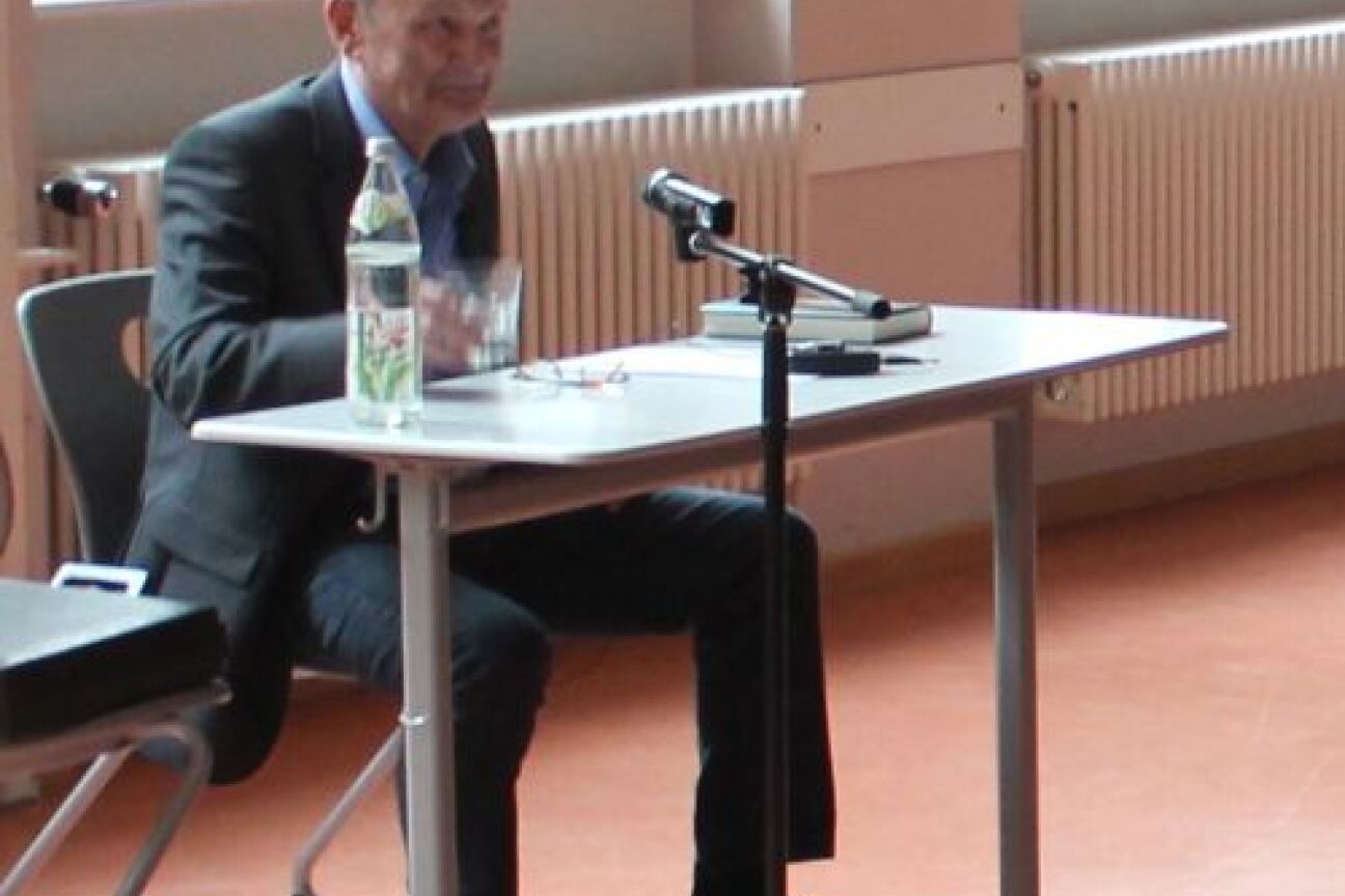 Lesung von Benno Hurt, Bild © BON, Stadt Nürnberg Lesung von Benno Hurt, Bild © BON, Stadt Nürnberg