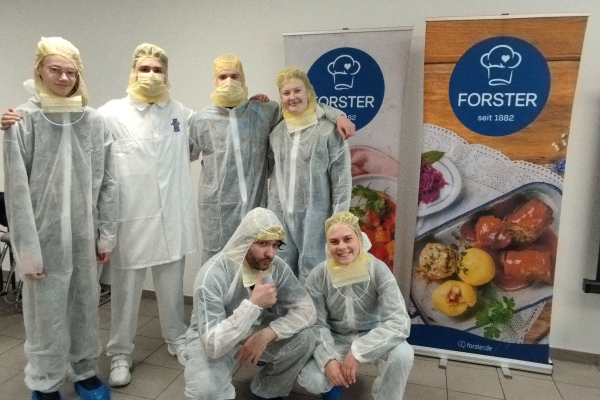 Exkursion von ABU bei Fa. Wolf