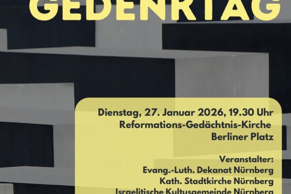 Einladung zum Holocaust-Gedenktag