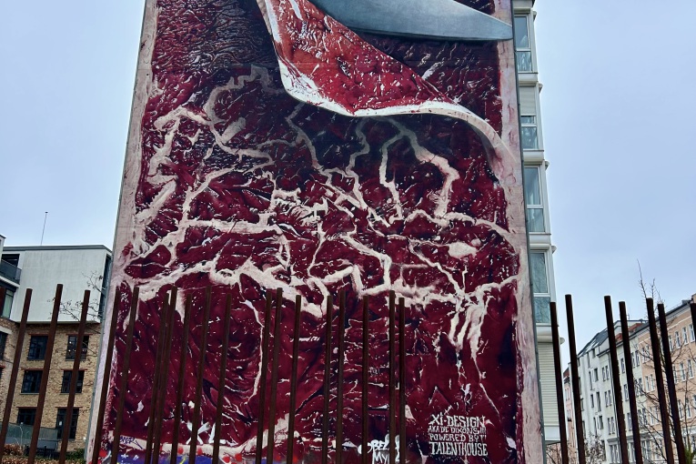 Graffitikunst Berliner Mauer