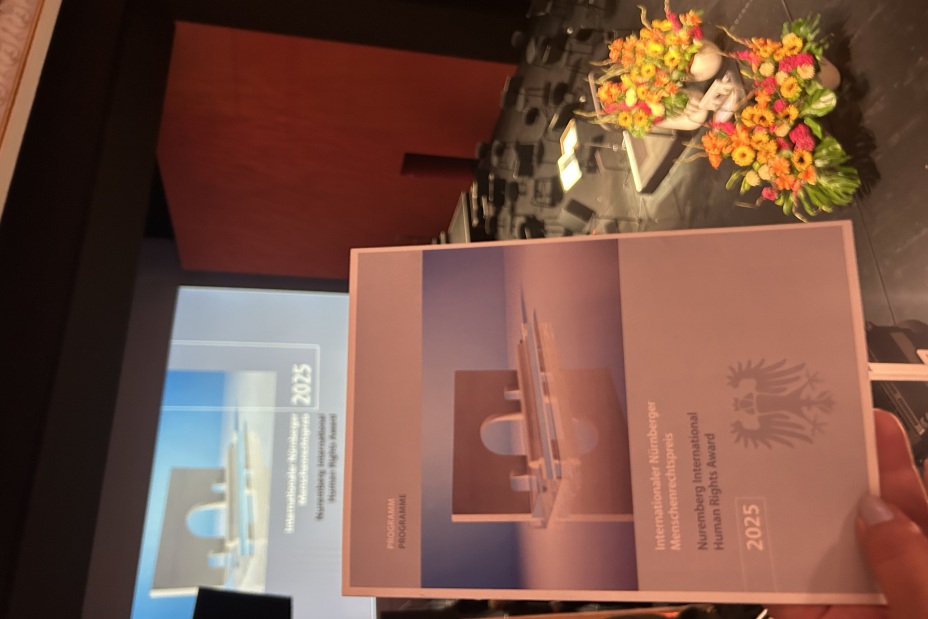 Bild © U. Spehr, BON Menschenrechtspreis2025 - Programm, Bild © U. Spehr, BON
