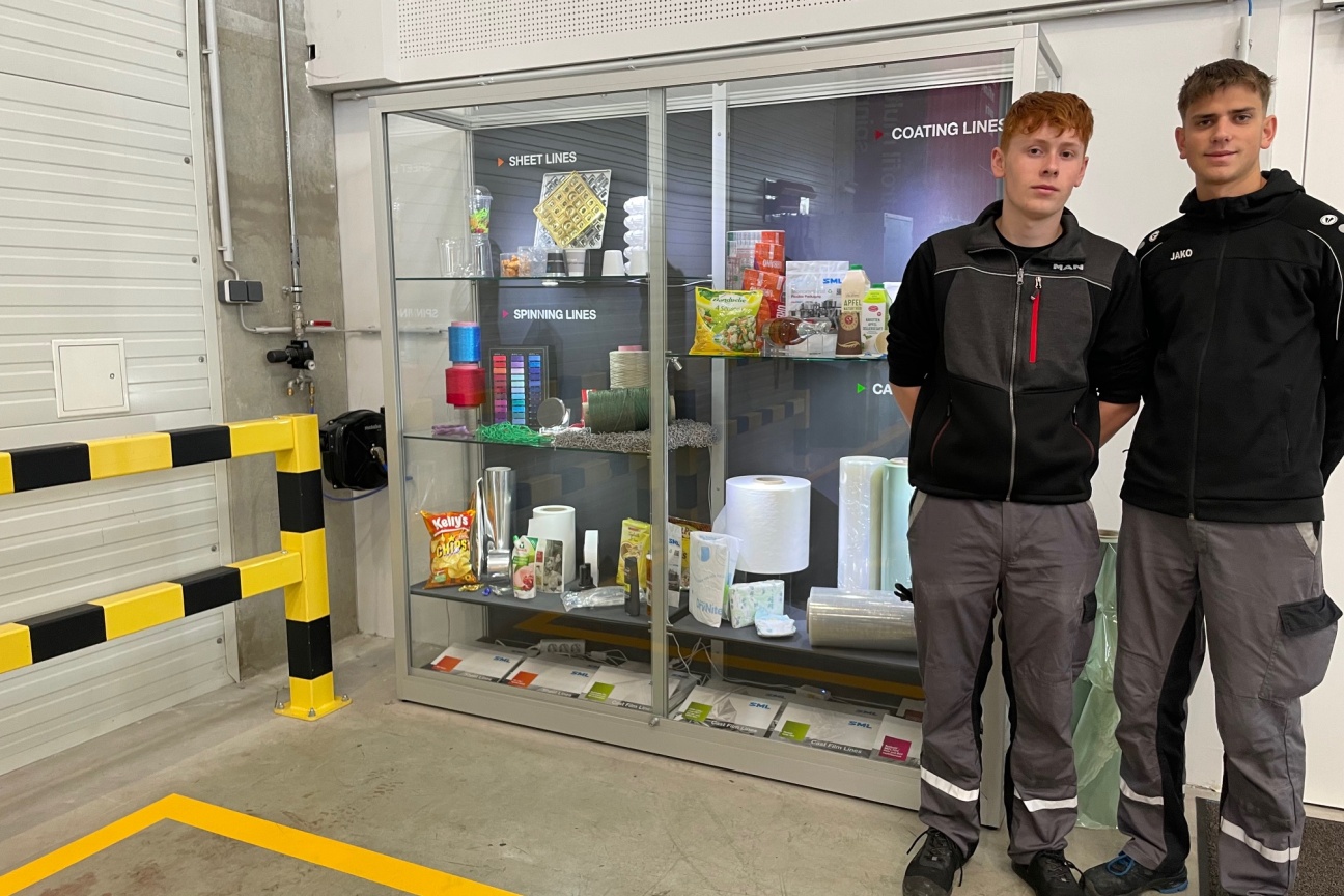 Auszubildende des Erasmus+ Kooperationspartners SML in Vöcklabruck, Bild © Nürnberger, Hans-Hermann