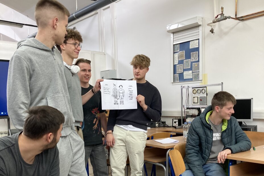 Gemeinsamer Workshop über Stereotype, Bild © Sponsel;Natascha