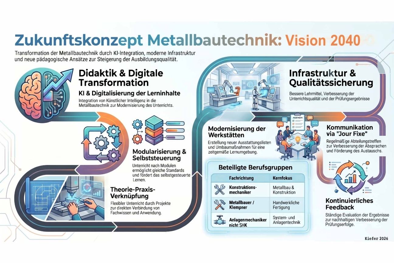Zukunftgskonzept Metallbautechnik: Vision 2040, Bild © Kiefer;Johannes