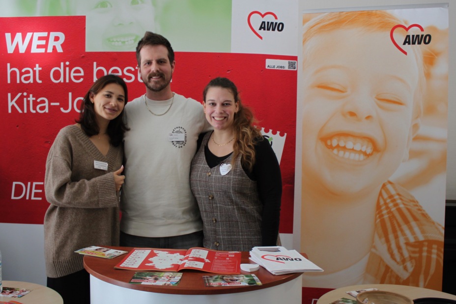 Bild © Hager / B10 Informationsstand der AWO auf der Infomesse 2026., Bild © Hager / B10