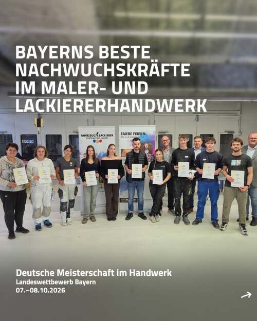 Gruppenbild Maler Fahrzeuglackierer 2