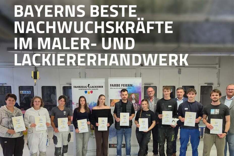 Gruppenbild Maler Fahrzeuglackierer 2
