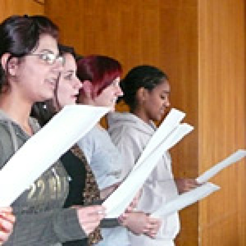 © Wirtschaftsschule Nürnberg Chorprobe © Wirtschaftsschule Nürnberg