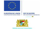 Förderung durch ESF und Freistaat Bayern