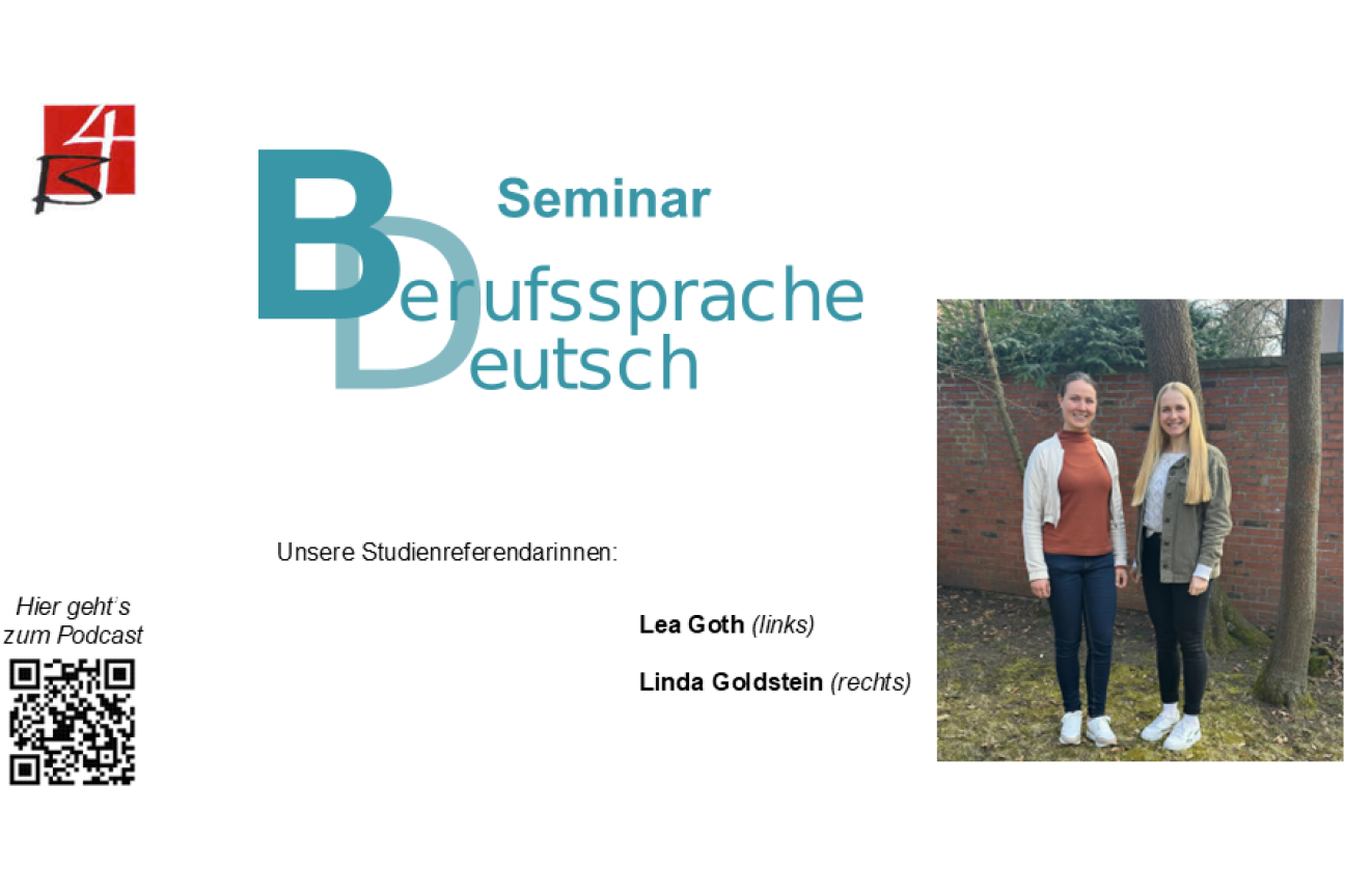 Bild © Berufliche Schule 4 / Stadt Nürnberg Die beiden Studienreferendarinnen Lea Goth und Linda Goldstein, Bild © Berufliche Schule 4 / Stadt Nürnberg