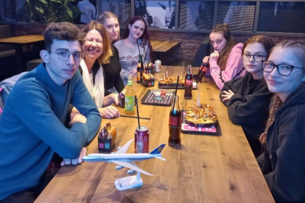 Gastschüler aus Tschechien an der B4 2025, Bild © Berufliche Schule 4 / Stadt Nürnberg