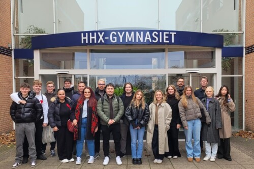 Schülerinnen und Schüler der B4 in Dänemark 2025