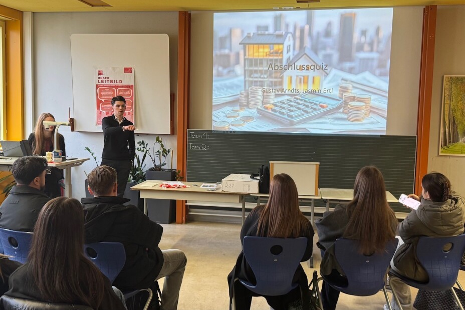 Abschlussquiz, Bild © Berufliche Schule 4 / Stadt Nürnberg