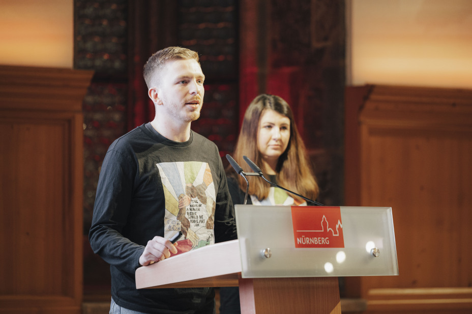 Demokratie-Empfang - Vortrag B4, Bild © Giulia Iannicelli / Stadt Nürnberg