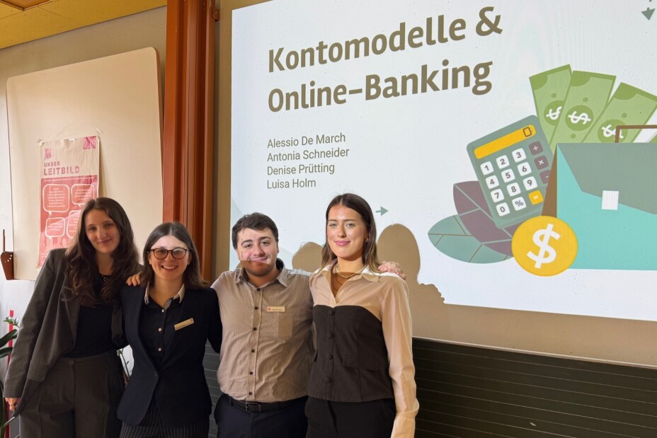 Vorstellung Kontomodelle, Bild © Berufliche Schule 4 / Stadt Nürnberg