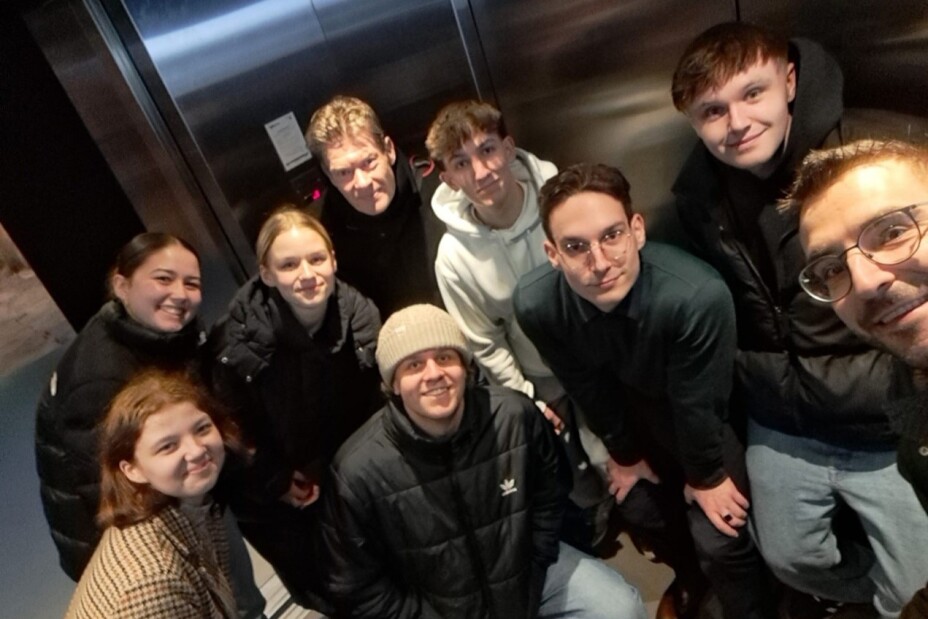 Schülerinnen und Schüler beim Austausch in Dänemark, Bild © Berufliche Schule 4 / Stadt Nürnberg