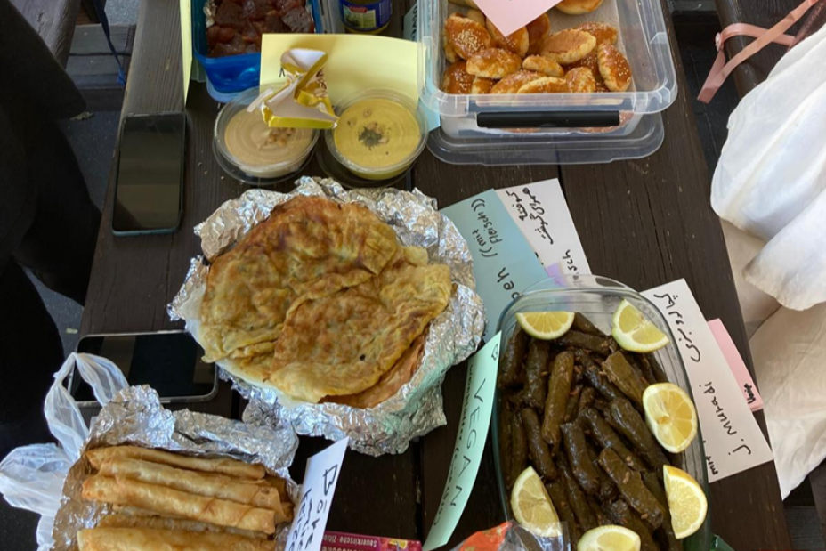 Verpflegung für die Spieler, Bild © Berufliche Schule 4 / Stadt Nürnberg