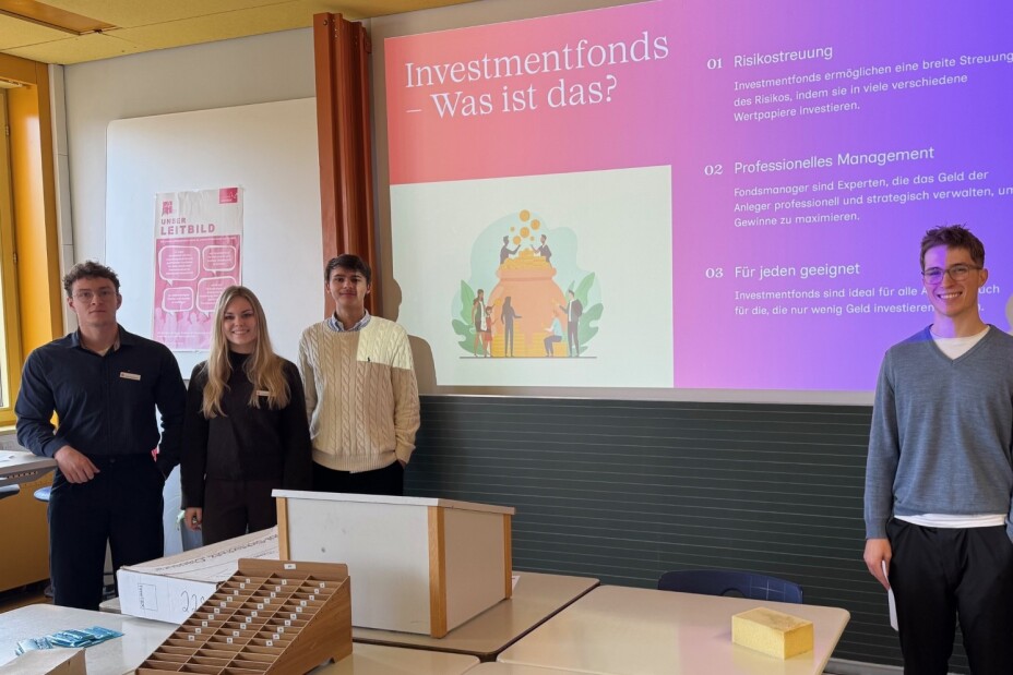 Vorstellung Wertpapiere, Bild © Berufliche Schule 4 / Stadt Nürnberg