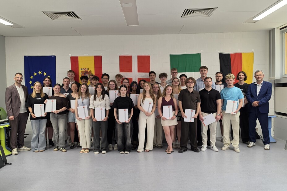 Gruppenfoto der Teilnehmenden am Erasmus+ Programm, Bild © Berufliche Schule 4 / Stadt Nürnberg