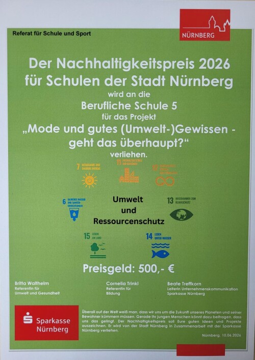 Nachhaltigkeitspreis B5 2026 B