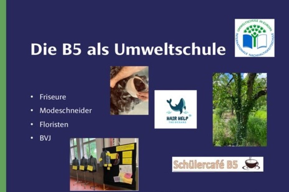 Bild © Berufliche Schule 5 2 Umweltschulenprojekt BIK 24/25, Bild © Berufliche Schule 5