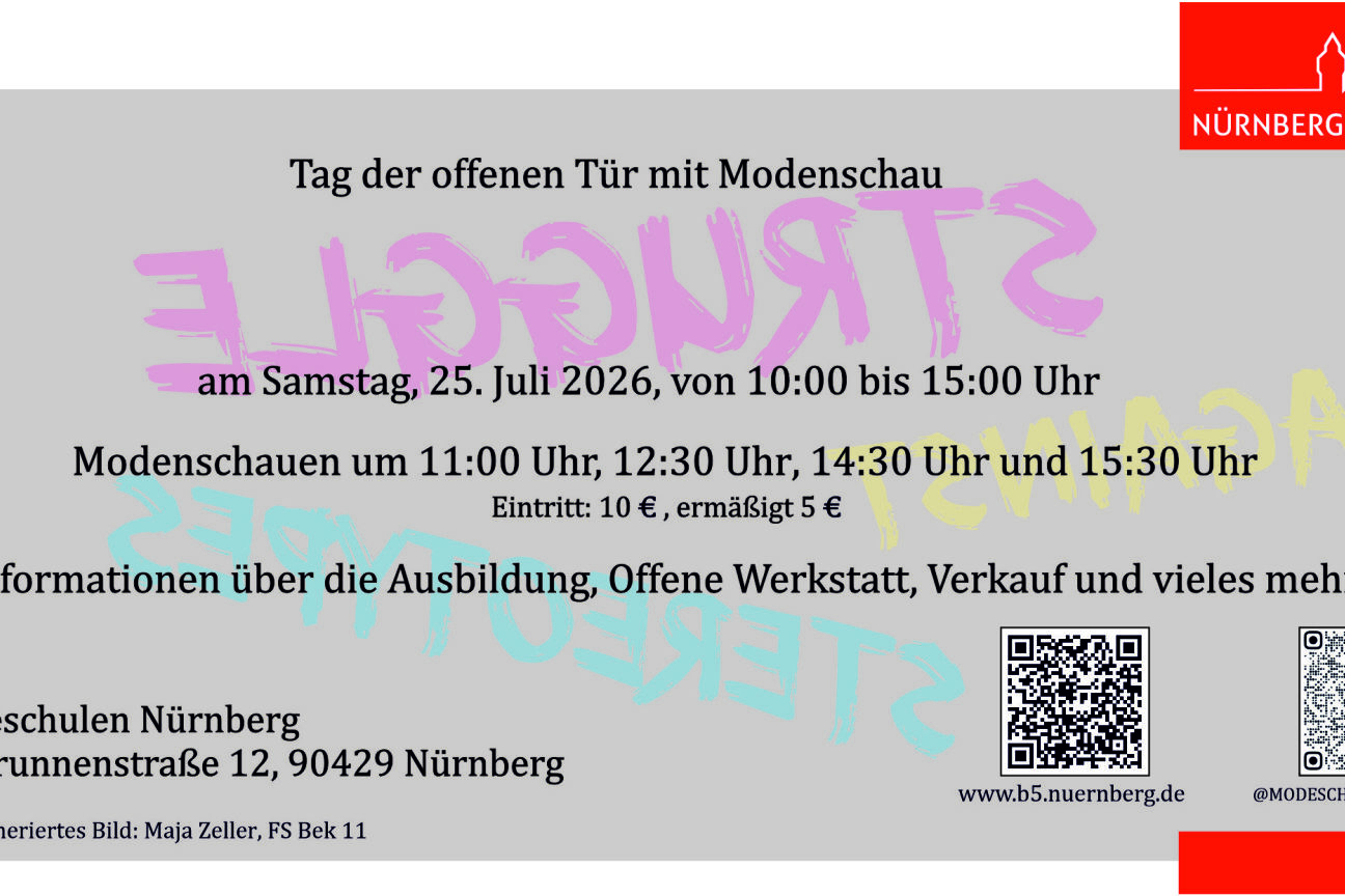 Modenschau 2026 Rückseite