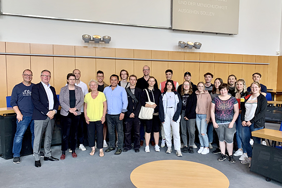 Rathausbesuch 2023, Bild © B6 / Stadt Nürnberg