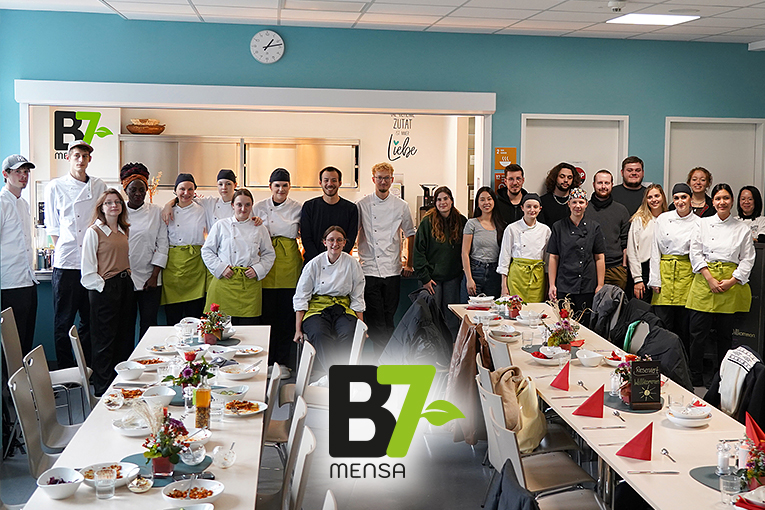 Logo-Design für die Mensa der B7, Bild © B6 / Stadt Nürnberg