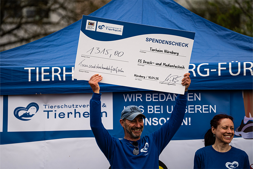 Spendenlauf FS DM, Bild © B6 / Stadt Nürnberg