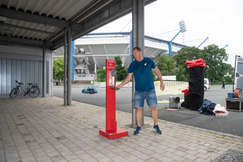 Projektleiter Sport und Jugendhilfe Dirk Bierholz © Christine Dierenbach/Amt fuer Kommunikation und Stadtmarketing