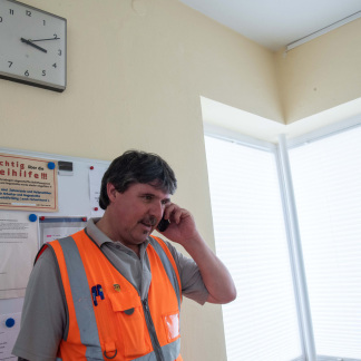 : Jürgen Sindel und seine sechs Kollegen vom Sör-Bereitschaftsdienst