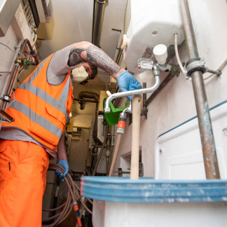 : Jürgen Sindel und seine sechs Kollegen vom Sör-Bereitschaftsdienst