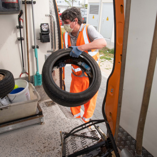 : Jürgen Sindel und seine sechs Kollegen vom Sör-Bereitschaftsdienst