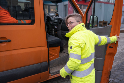 Auszubildende Afrodite Karagiaba © Christine Dierenbach / Amt für Kommunikation und Stadtmarketing