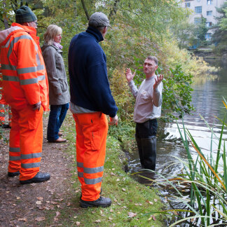 Kleinschroths Expertise in Sachen Gewässer hat Gewicht bei den 