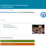 Bildungskonferenz Leichte Sprache