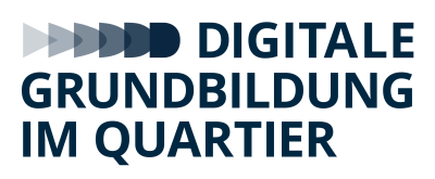 Wir bilden Digi-Coaches aus und entwickeln Lehrmaterialien in Einfacher Sprache. Daneben Wir bieten digitale Sprechstunden an. Wir schaffen einen Überblick über Angebote zur digitalen Grundbildung im Stadtteil (Mapping). Wir stellen für jedes Quartier einen mobilen Computerraum zur Verfügung.