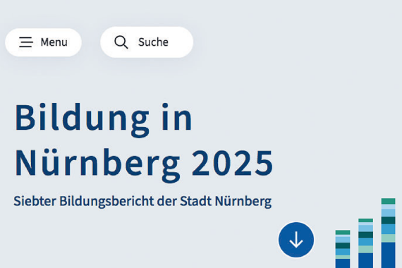Screenshot von der Internet·seite vom Bildungs·bericht.