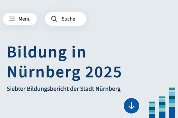 Screenshot von der Internet·seite vom Bildungs·bericht.