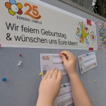 Pinnwand Jubiläum Weltkindertag