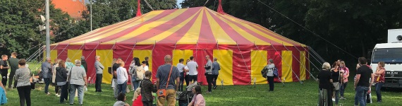 Zirkuszelt von Circus Mumm
