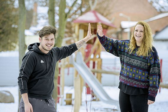 Plakatkampagne Jugendamt Erzieherberufe
